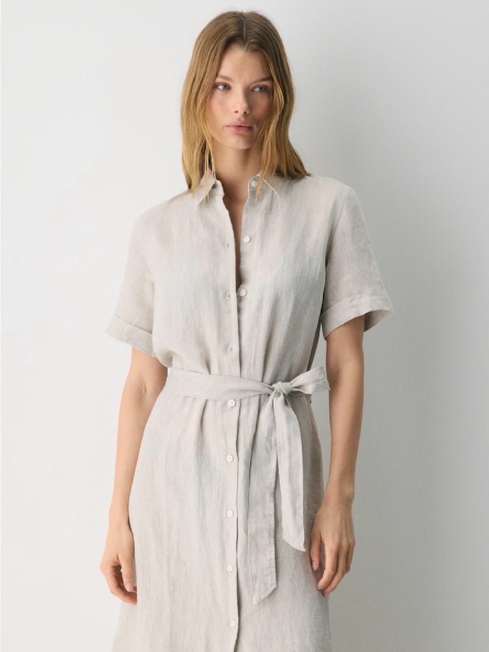 Aritzia Eleta Linen Maxi Dress